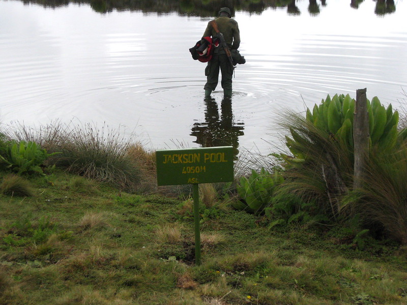 Fishing at Mountain Elgon National Park