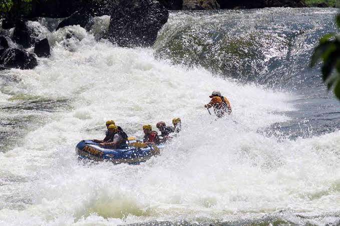 Rafting at Bujagali Falls
