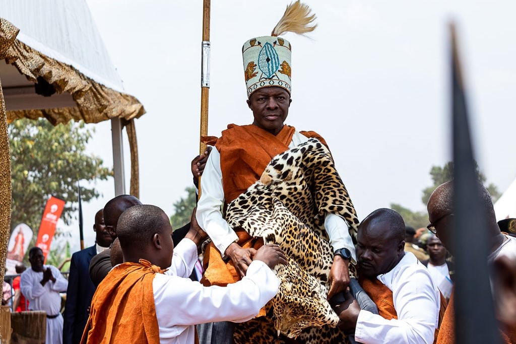 Kabaka of Buganda Kingdom Ronald Muwenda Mutebi II