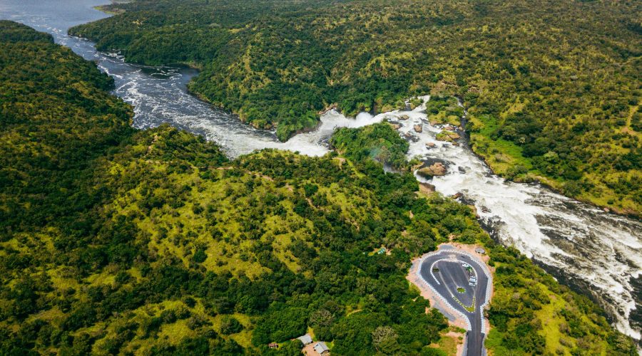 Aerial View of Murchison Falls