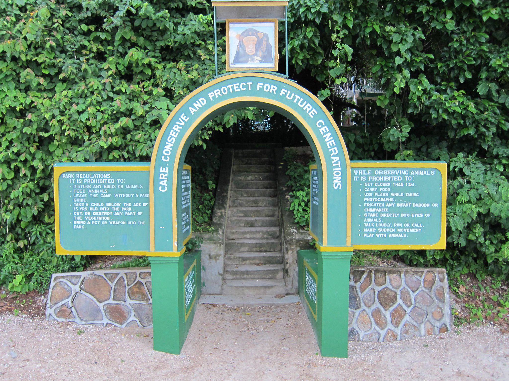 Gombe Stream National Park - Park Entrance