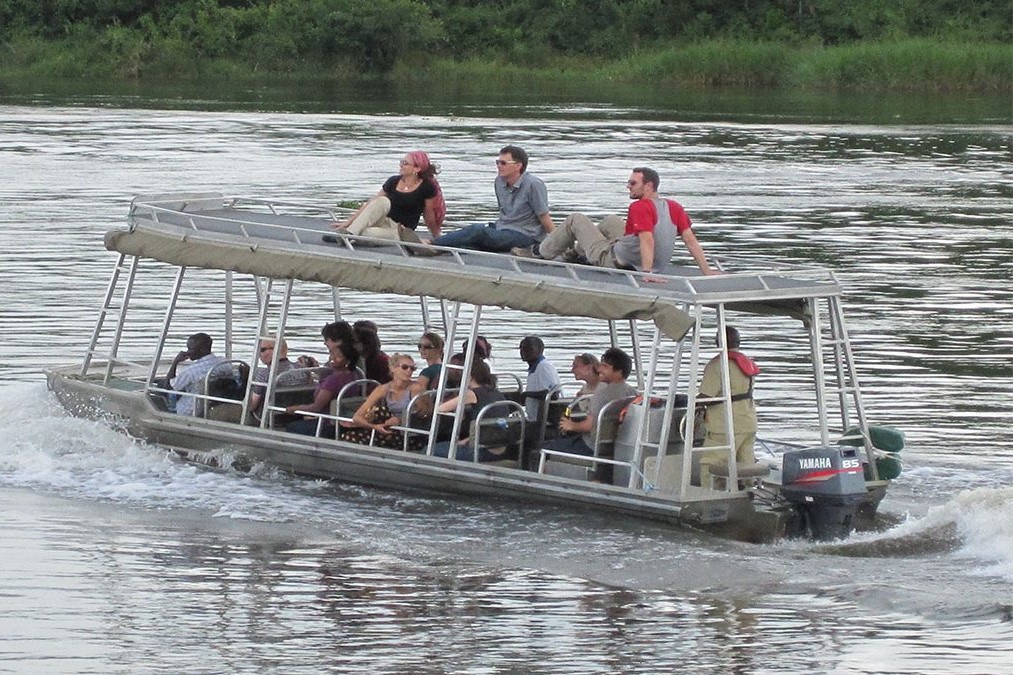 Boat Cruise at Lake Ihema in Akagera National Park of Rwanda