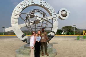 Our Guests at Kikorongo Equator Monument