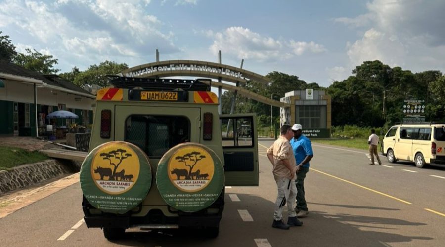 Check-in at Murchison Falls National Park of Uganda