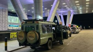 Drop-off at Entebbe International Airport