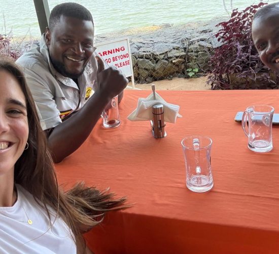 Farewell Photo Moments in Entebbe before her departure