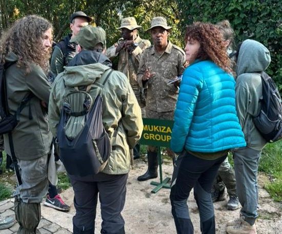 Our Clients ready for their Gorilla Trekking adventure in Bwindi