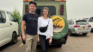 Our Guests getting ready for their Safari