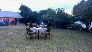 Private Dinner and a Campfire