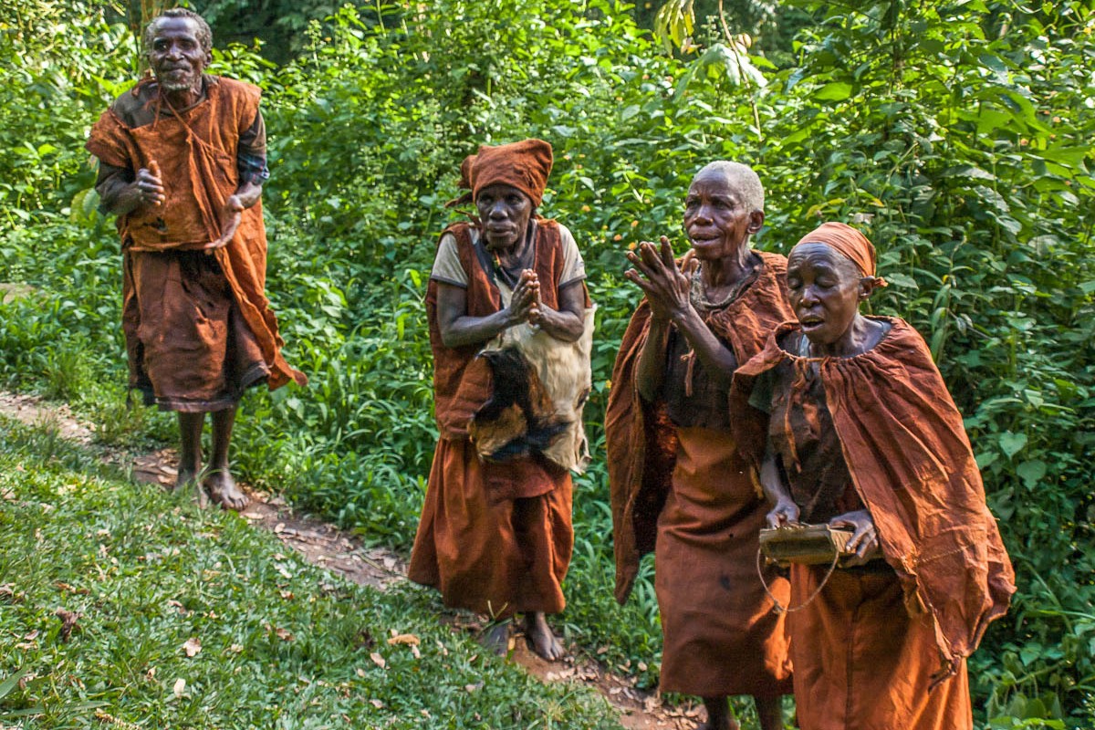 Batwa in Mgahinga Gorilla National Park