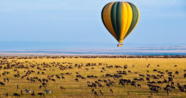 Hot Air Balloon Safari in Maasai Mara